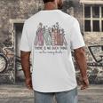 Reading There Is No Such Thing As Too Many Books Librarian Men's Back Print T-Shirt Reading There Is No Such Thing As Too Many Books Librarian Men's Back Print T-Shirt