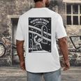 Reading Between The Timelines Time Travel Books Men's Back Print T-Shirt Reading Between The Timelines Time Travel Books Men's Back Print T-Shirt