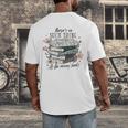 There's No Such Thing As Too Many Book Men's Back Print T-Shirt