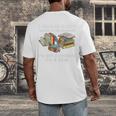 I Rescue Book Trapped In The Bookstore I'm Not A Hoarder Premium Tri-Blend Men's Back Print T-Shirt I Rescue Book Trapped In The Bookstore I'm Not A Hoarder Premium Tri-Blend Men's Back Print T-Shirt