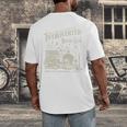 Retro Proud Anti Social Member Of Introverted Book Club Premium Tri-Blend Men's Back Print T-Shirt Retro Proud Anti Social Member Of Introverted Book Club Premium Tri-Blend Men's Back Print T-Shirt