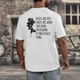 Roses Are Red Pages Are Worn Spicy Book Reading Smut Reader Men's Back Print T-Shirt