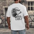 Sheep Baa Crow Caw Back Off Pun Tee For Introverts & Teens Men's Back Print T-Shirt Sheep Baa Crow Caw Back Off Pun Tee For Introverts & Teens Men's Back Print T-Shirt