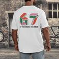 Six Seven 67 If You Know You Know 6 7 Reading Books Men's Back Print T-Shirt Six Seven 67 If You Know You Know 6 7 Reading Books Men's Back Print T-Shirt