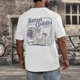 Smut Goblin Reading Club Book Lover Dark Academia Men's Back Print T-Shirt Smut Goblin Reading Club Book Lover Dark Academia Men's Back Print T-Shirt