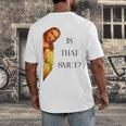 Is That Smut Jesus Book Spicy Smutty Books Men's Back Print T-Shirt