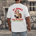 Smut Reader Christmas My Books May Be Naughty But I'm Nice Men's Back Print T-Shirt