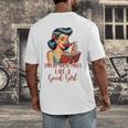 Smutty Spicy Book Reader Spread Those Pages Like A Good Girl Men's Back Print T-Shirt Smutty Spicy Book Reader Spread Those Pages Like A Good Girl Men's Back Print T-Shirt