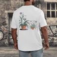 Social Anxiety Introvert Nervous Awkward Socially Men's Back Print T-Shirt Social Anxiety Introvert Nervous Awkward Socially Men's Back Print T-Shirt
