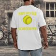 Softball Scorekeeper For a Score Book Keeper Premium Tri-Blend Men's Back Print T-Shirt