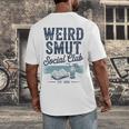 Spicy Romance Book Reader Fan Weird Smut Social Club Premium Tri-Blend Men's Back Print T-Shirt