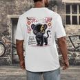 Spicy Romance Character Development Book Reader Design Men's Back Print T-Shirt Spicy Romance Character Development Book Reader Design Men's Back Print T-Shirt