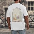 Tale As Old As Time Rose Candle And Book Men's Back Print T-Shirt