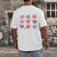 Things I Do On Valentines's Day Book Lover Candy Heart Men's Back Print T-Shirt