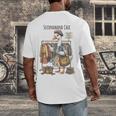 Thrifting Goose Vintage Fashion Book Lover Men's Back Print T-Shirt Thrifting Goose Vintage Fashion Book Lover Men's Back Print T-Shirt