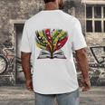 History Education Is Freedom Books Black History Premium Tri-Blend Men's Back Print T-Shirt History Education Is Freedom Books Black History Premium Tri-Blend Men's Back Print T-Shirt