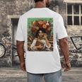 History Month Black Afro Girl Women Book Lovers Floral Men's Back Print T-Shirt History Month Black Afro Girl Women Book Lovers Floral Men's Back Print T-Shirt