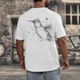 Tucson Festival Of Books TFOB 2010 Hummingbird Mascot Men's Back Print T-Shirt Tucson Festival Of Books TFOB 2010 Hummingbird Mascot Men's Back Print T-Shirt