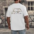 Tucson Festival Of Books TFOB 2019 Javelina Mascot Men's Back Print T-Shirt