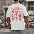 Valentines Reading Book Lover All Booked For Valentine's Day Men's Back Print T-Shirt Valentines Reading Book Lover All Booked For Valentine's Day Men's Back Print T-Shirt