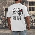 I Vow You Vow We Vow Merch Dark Romance Smutty Book Smutt Men's Back Print T-Shirt