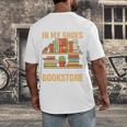 If You Walk A Mile In My Shoes You'Ll End Up At Bookstore Men's Back Print T-Shirt