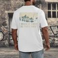 I Wanna Be Where The People Arent Hiking Camping Introvert Men's Back Print T-Shirt I Wanna Be Where The People Arent Hiking Camping Introvert Men's Back Print T-Shirt