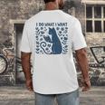 I Do What I Want Cat Reading Book Boho Flowers Vintage Men's Back Print T-Shirt I Do What I Want Cat Reading Book Boho Flowers Vintage Men's Back Print T-Shirt