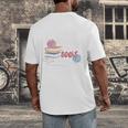 A Woman Cannot Survive On Books Alone She Also Needs Yarn Premium Men's Back Print T-Shirt