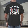 100 Days In The Books School Reading Celebration Men's Back Print T-Shirt 100 Days In The Books School Reading Celebration Men's Back Print T-Shirt