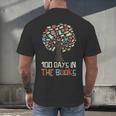 100 Days In The Books Tree Reading Teacher Student 100th Day Men's Back Print T-Shirt 100 Days In The Books Tree Reading Teacher Student 100th Day Men's Back Print T-Shirt