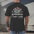 1945 Chapter Eighty 80th Birthday Books Themed 80 Year Old Men's Back Print T-Shirt 1945 Chapter Eighty 80th Birthday Books Themed 80 Year Old Men's Back Print T-Shirt