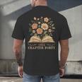 1985 Chapter Forty 40th Birthday Wildflower Book 40 Year Old Men's Back Print T-Shirt