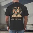 1995 Chapter Thirty Birthday Wildflower Book 30 Year Old Men's Back Print T-Shirt 1995 Chapter Thirty Birthday Wildflower Book 30 Year Old Men's Back Print T-Shirt