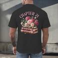 21st Birthday Chapter 21 Birthday Shirt Women Book Lover Men's Back Print T-Shirt 21st Birthday Chapter 21 Birthday Shirt Women Book Lover Men's Back Print T-Shirt