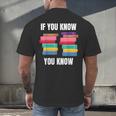 67 Reading Books 6 7 If You Know Six Seven Men's Back Print T-Shirt