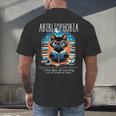 Abibliophobia Cat Reading Bookworm Reader Nerd For Men Women Girls Kids Men's Back Print T-Shirt Abibliophobia Cat Reading Bookworm Reader Nerd For Men Women Girls Kids Men's Back Print T-Shirt