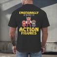 Action Figure Collector Comic Books Men's Back Print T-Shirt Action Figure Collector Comic Books Men's Back Print T-Shirt