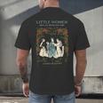Alcott Little Women Characters Literature Book Illustration Men's Back Print T-Shirt