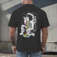 Astronaut Reading Book Space Galaxy Bookworm Men Women Kids Men's Back Print T-Shirt Astronaut Reading Book Space Galaxy Bookworm Men Women Kids Men's Back Print T-Shirt