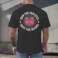 Ban The Fascists Save The Books Banned Books Free Speech Men's Back Print T-Shirt