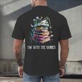 Im With The Banned Book Readers Librarians Read Banned Books Men's Back Print T-Shirt Im With The Banned Book Readers Librarians Read Banned Books Men's Back Print T-Shirt