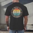 Im With The Banned Book Readers Retro Librarians Teachers Men's Back Print T-Shirt Im With The Banned Book Readers Retro Librarians Teachers Men's Back Print T-Shirt