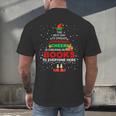 The Best Way To Spread Christmas Cheer Is Checking Out Books Men's Back Print T-Shirt The Best Way To Spread Christmas Cheer Is Checking Out Books Men's Back Print T-Shirt