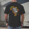 The Bible Is Our History Book Roots African American Faith Men's Back Print T-Shirt