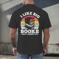 I LIKE BIG BOOKS AND I CANNOT LIE Book Lover Print Men's Back Print T-Shirt I LIKE BIG BOOKS AND I CANNOT LIE Book Lover Print Men's Back Print T-Shirt