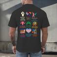 BLM Human Rights Feminism Trans Science Books LGBTQ Kindness Men's Back Print T-Shirt BLM Human Rights Feminism Trans Science Books LGBTQ Kindness Men's Back Print T-Shirt
