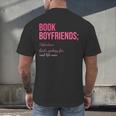 Book Boyfriends Definition Men's Back Print T-Shirt