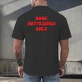 Book Boyfriends Only Men's Back Print T-Shirt