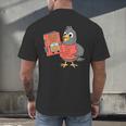 This Is My Book Character Costume- Pigeon Kids Reading Men's Back Print T-Shirt This Is My Book Character Costume- Pigeon Kids Reading Men's Back Print T-Shirt